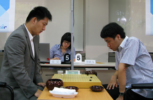 三星杯首轮中国对韩8胜5负常昊古力半目出局(谱)