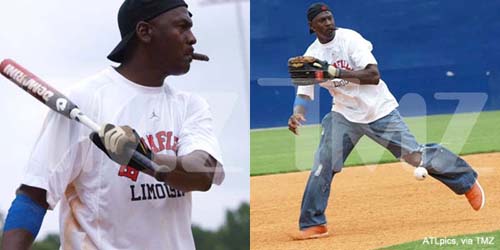 乔丹再成关注焦点打棒球时抽雪茄竟招来指责非议