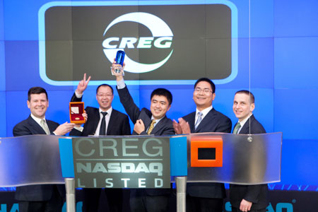 �й�ѭ����Դ���޹�˾��NASDAQ���е�������ʽ����