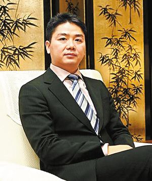 京东商城董事会主席兼CEO刘强东。